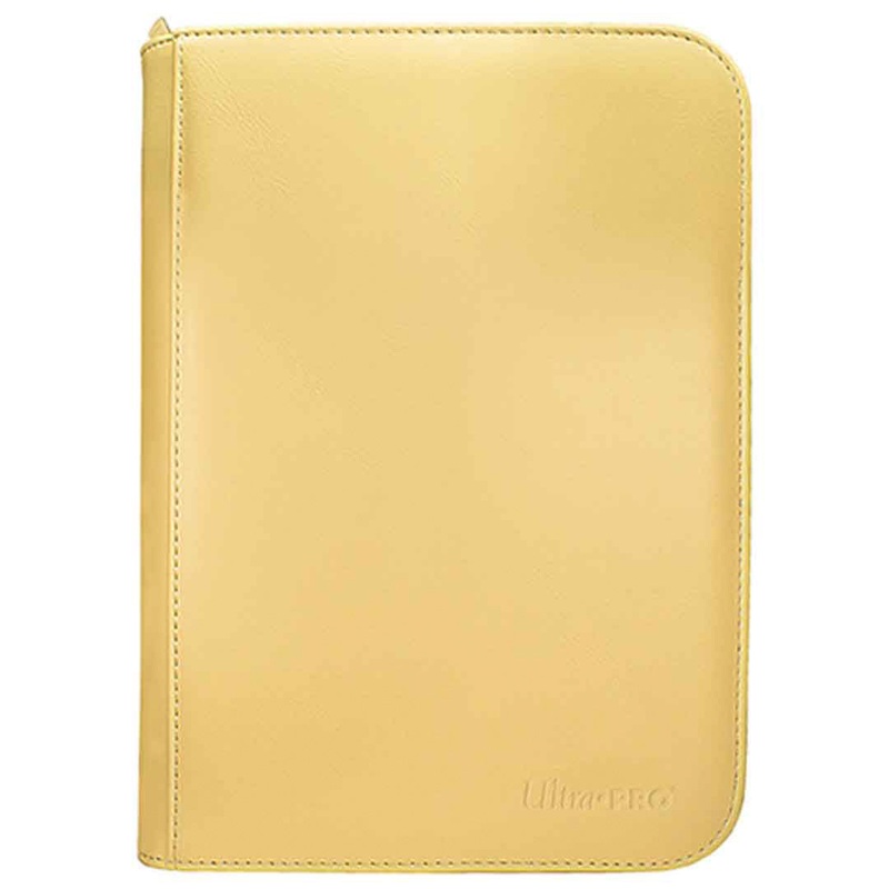 Ultra Pro: Vivid 4 Pocket Zippered Pro Binder – Yellow