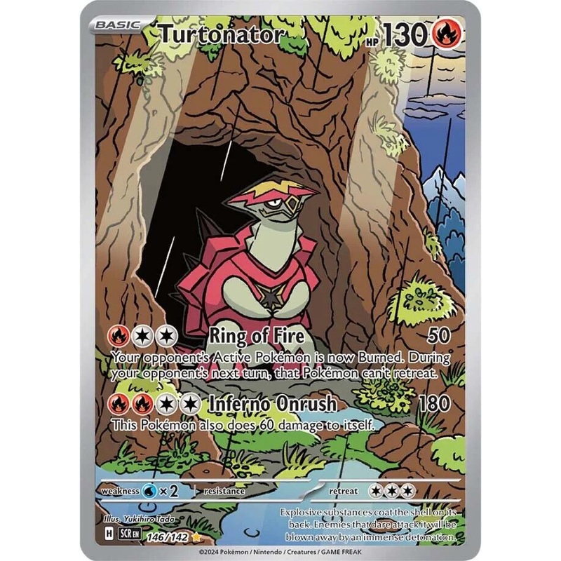 Turtonator (146/142) [Scarlet & Violet: Stellar Crown]
