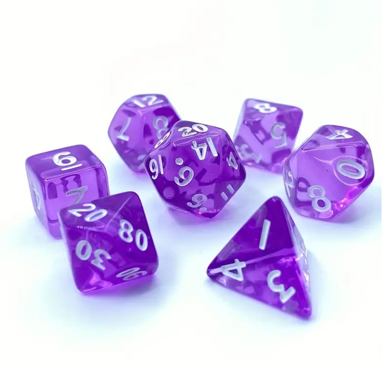 Royal Drops – Mini Polyhedral Dice Set