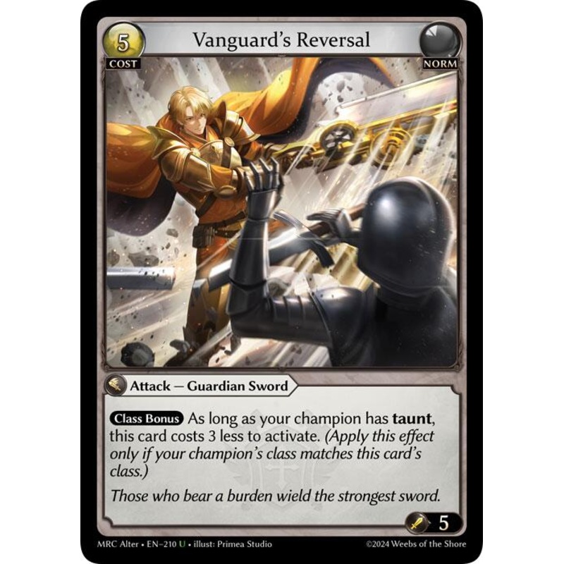 Vanguard’s Reversal (210) [Mercurial Heart Alter Edition]