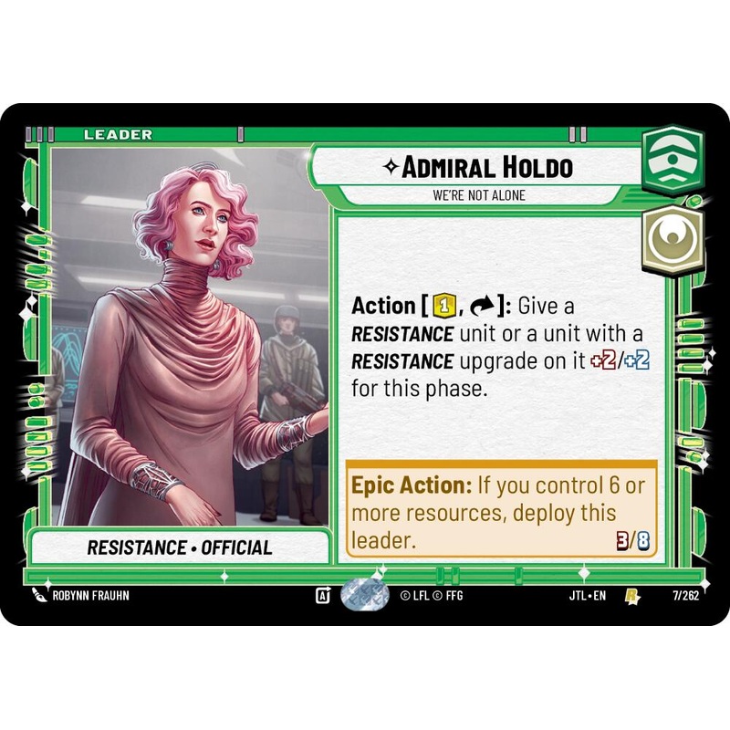 Admiral Holdo – We’re Not Alone (007/262) (007/257) [Jump to Lightspeed]