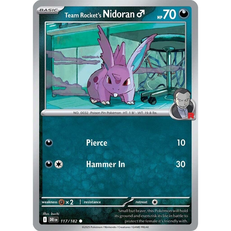 Team Rocket’s Nidorand (117/182) [Scarlet & Violet: Destined Rivals]