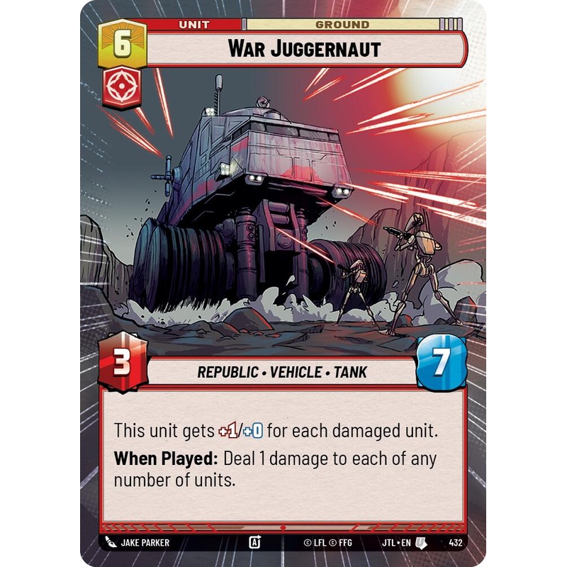 War Juggernaut (432) (Hyperspace) (432) [Jump to Lightspeed]