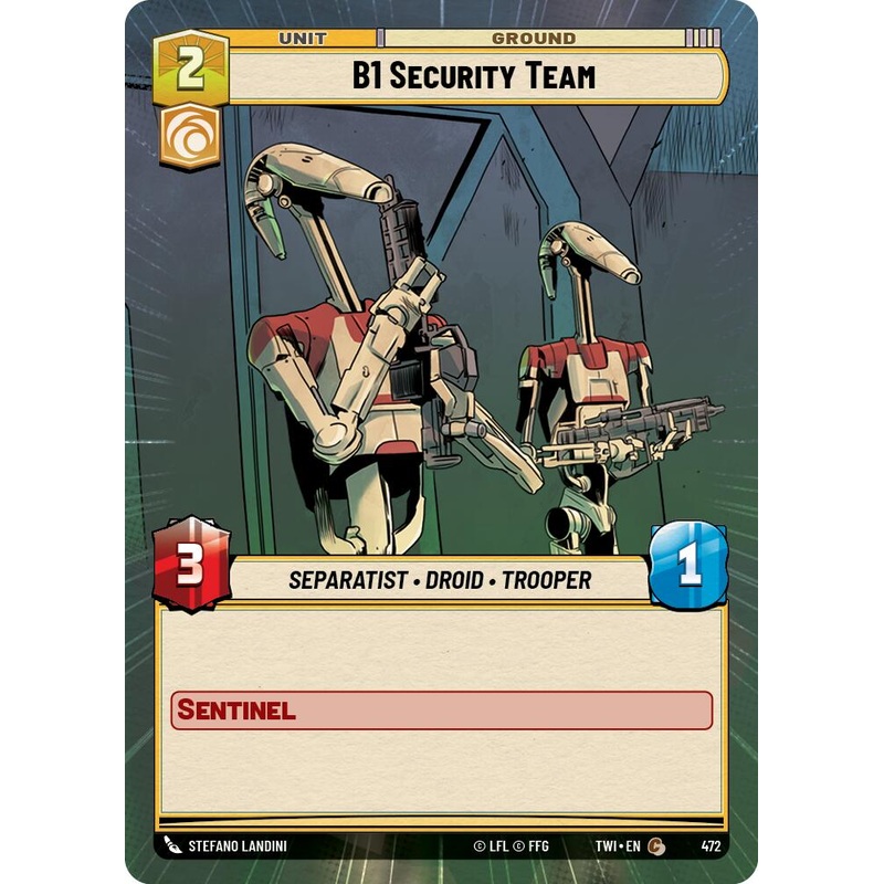 B1 Security Team (Hyperspace) (472) [Twilight of the Republic]