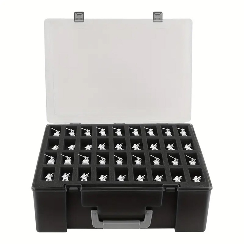 108 Slot Protective Miniatures Case – Black