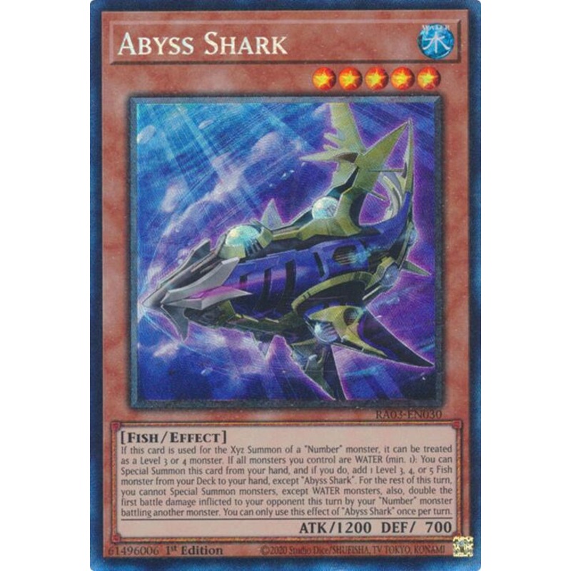 Abyss Shark (CR) [RA03-EN030] Prismatic Collector’s Rare