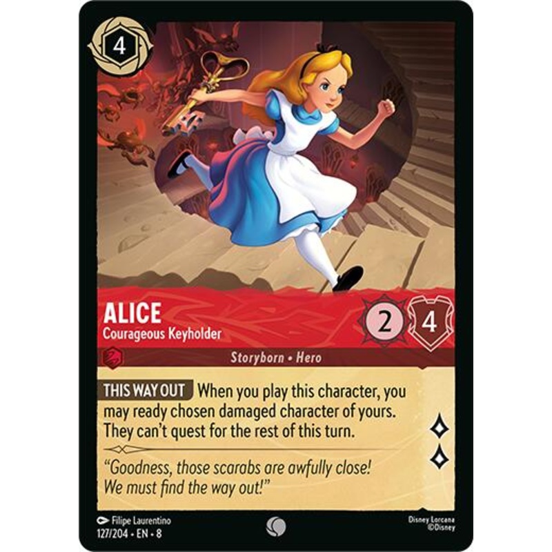 Alice – Courageous Keyholder (127/204) [Reign of Jafar]