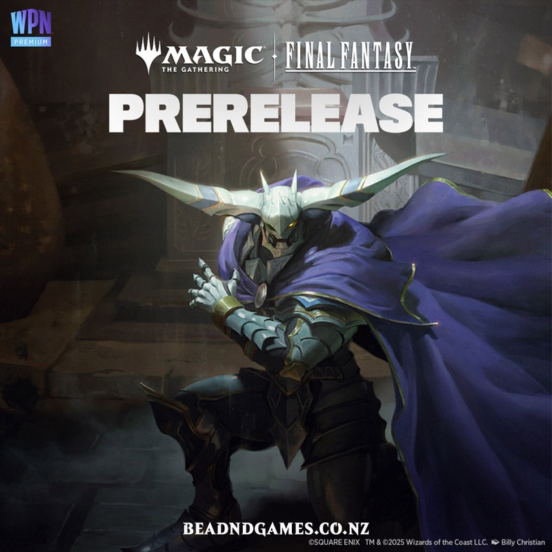 Magic: The Gathering – Final Fantasy Prerelease Saturday  11am 7th June 2025 Ticket