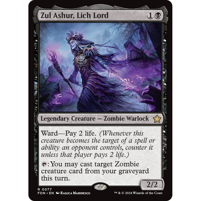 Zul Ashur, Lich Lord [Foundations]
