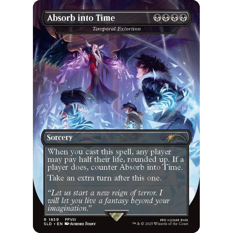 Absorb into Time – Temporal Extortion [Secret Lair Drop Series]