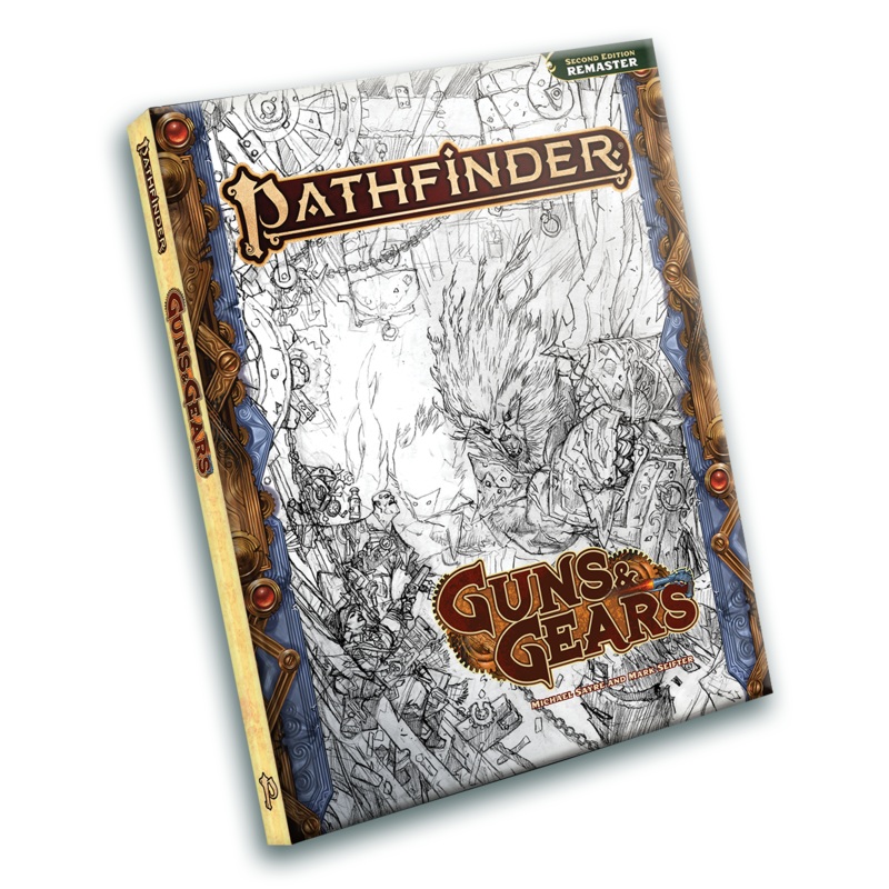 Pathfinder Second Edition – Guns and Gears Remastered (Sketch Cover)