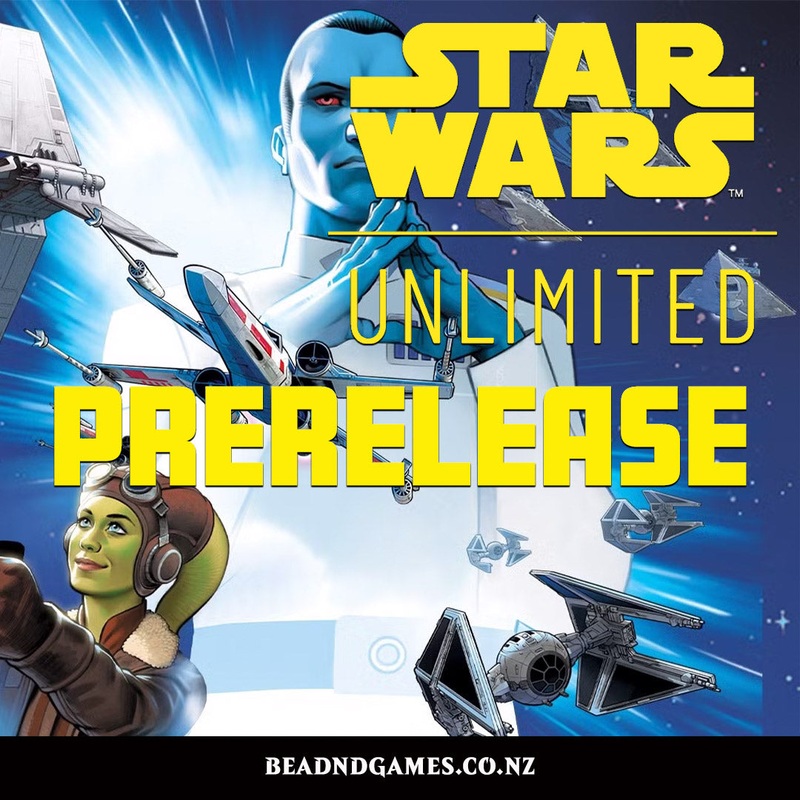 Star Wars Unlimited: Jump to Lightspeed Prerelease 7th March 2025 Ticket