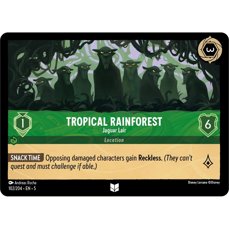 Tropical Rainforest – Jaguar Lair (102/204) [Shimmering Skies]