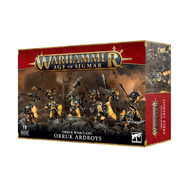 Warhammer Age of Sigmar Orruk Warclans – Orruk Ardboys