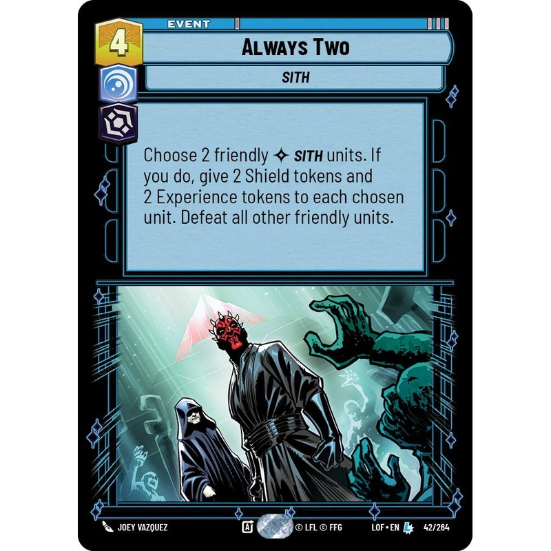 Always Two (42/264) (42/264) [Legends of the Force]