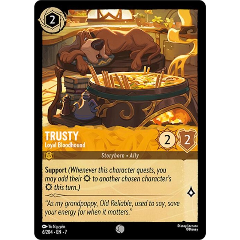 Trusty – Loyal Bloodhound (6/204) [Archazia’s Island]