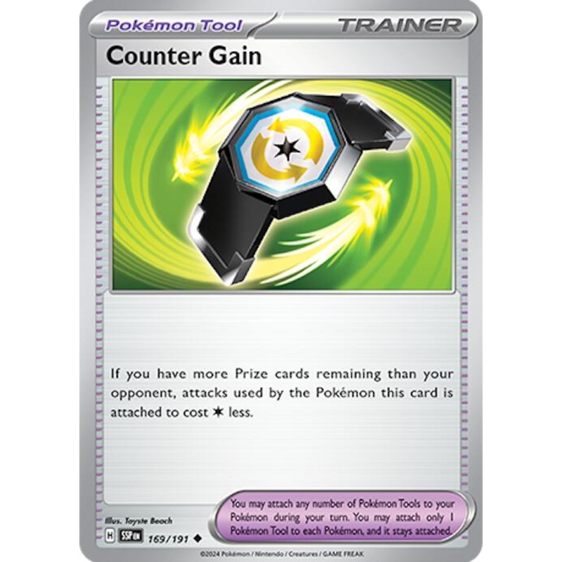 Counter Gain (169/191) [Scarlet & Violet: Surging Sparks]