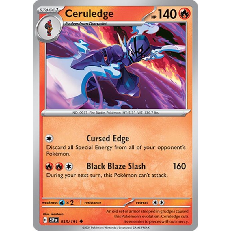 Ceruledge (035/191) [Scarlet & Violet: Surging Sparks]