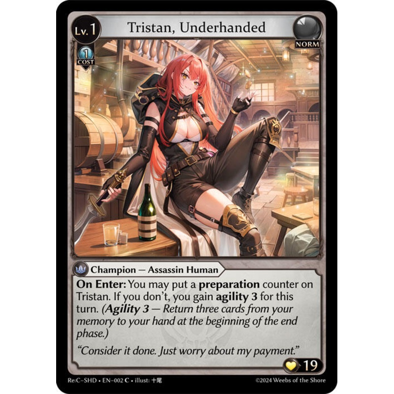 Tristan, Underhanded (002) [Tristan Re:Collection, Shadowdancer Lite]
