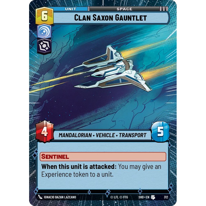 Clan Saxon Gauntlet (Hyperspace) (312) [Shadows of the Galaxy]