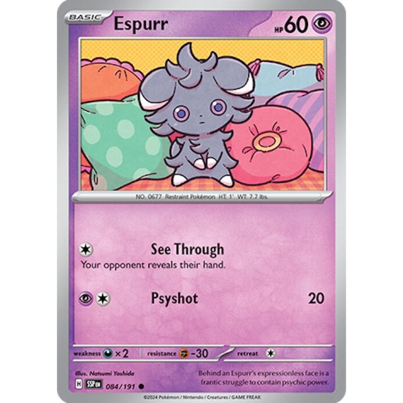 Espurr (084/191) [Scarlet & Violet: Surging Sparks]