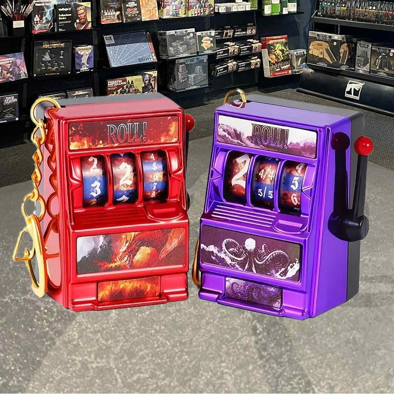 Slot Machine Dice Set – Dragon and Mindflayer