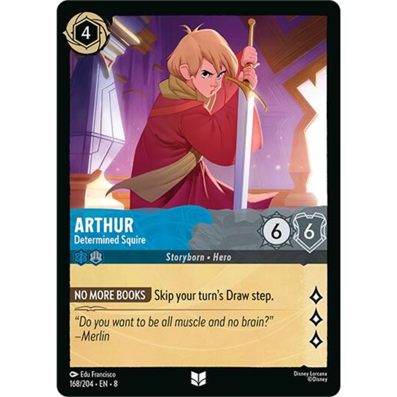 Arthur – Determined Squire (168/204) [Reign of Jafar]