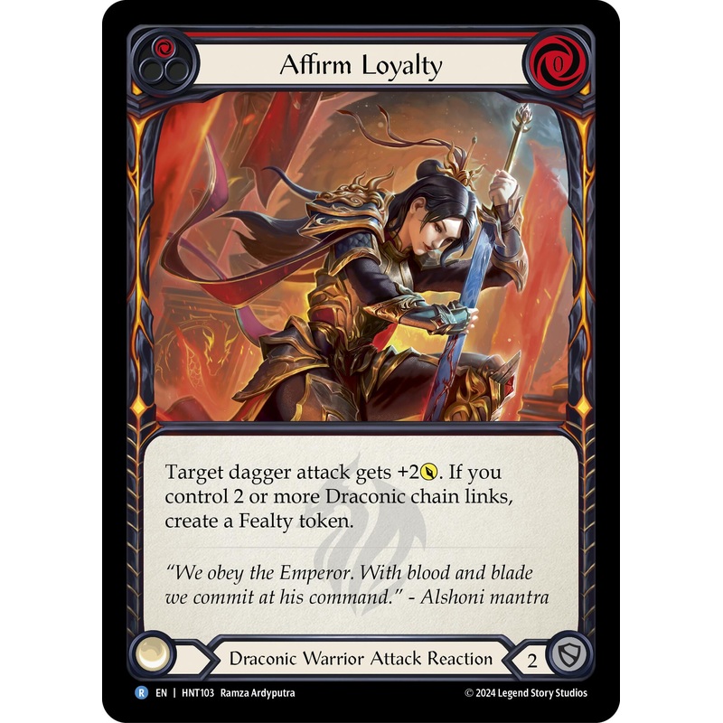 Affirm Loyalty (Red) [HNT103] (The Hunted)
