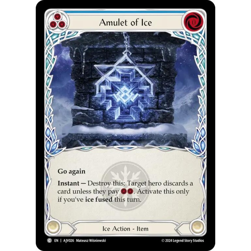 Amulet of Ice [AJV026] (Armory Deck: Jarl Vetreidi)