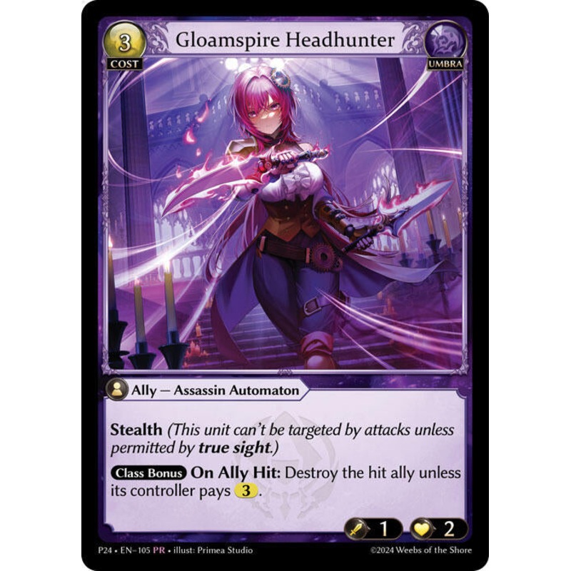Gloamspire Headhunter (105) [Promotional Cards]