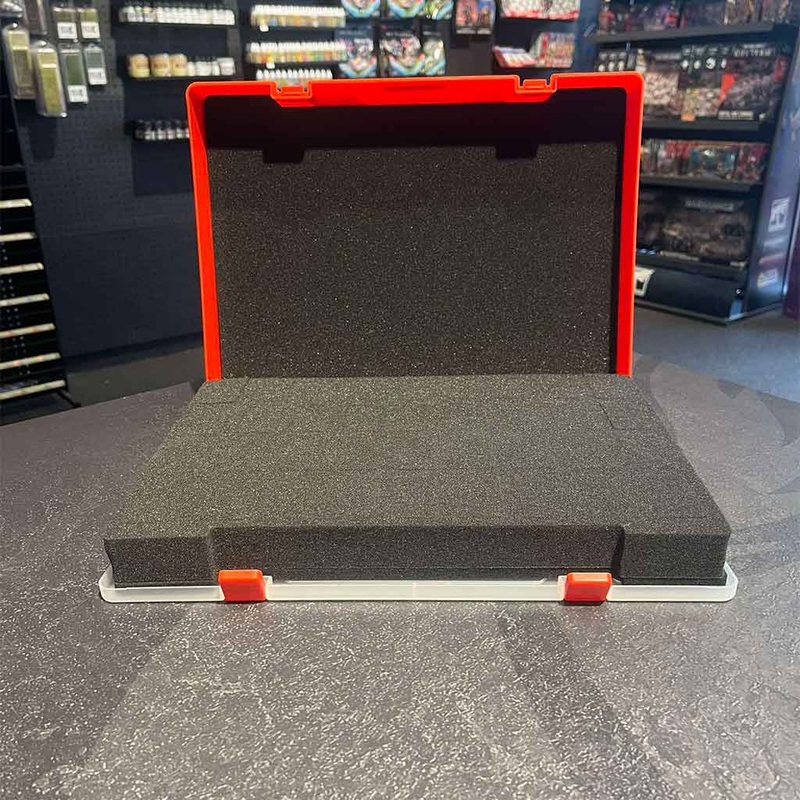 108 Slot Protective Miniatures Case – Red
