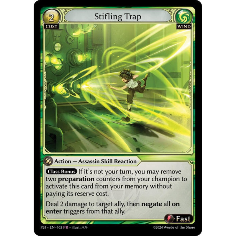 Stifling Trap (103) [Promotional Cards]