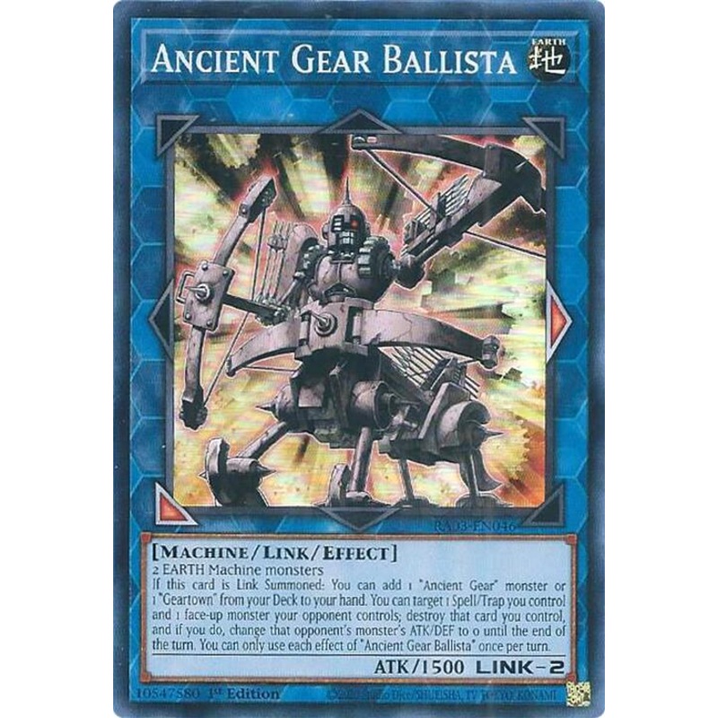 Ancient Gear Ballista [RA03-EN046] Super Rare