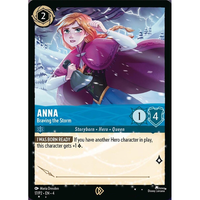 Anna – Braving the Storm (17/P2) [Promo Cards]