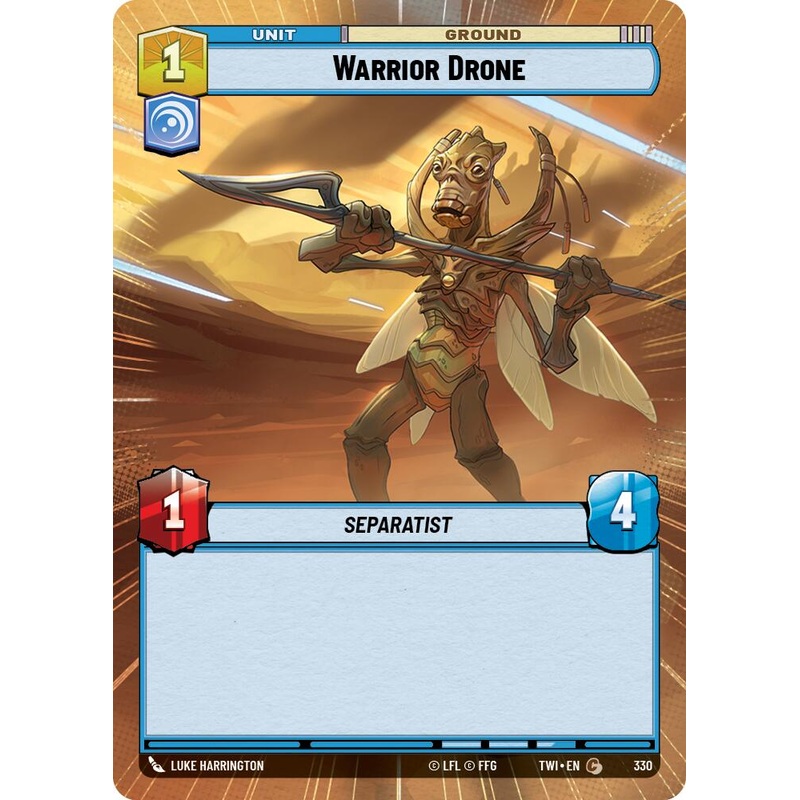 Warrior Drone (Hyperspace) (330) [Twilight of the Republic]