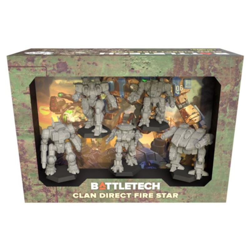 BattleTech: Mercenaries Force Pack – Clan Direct Fire Star