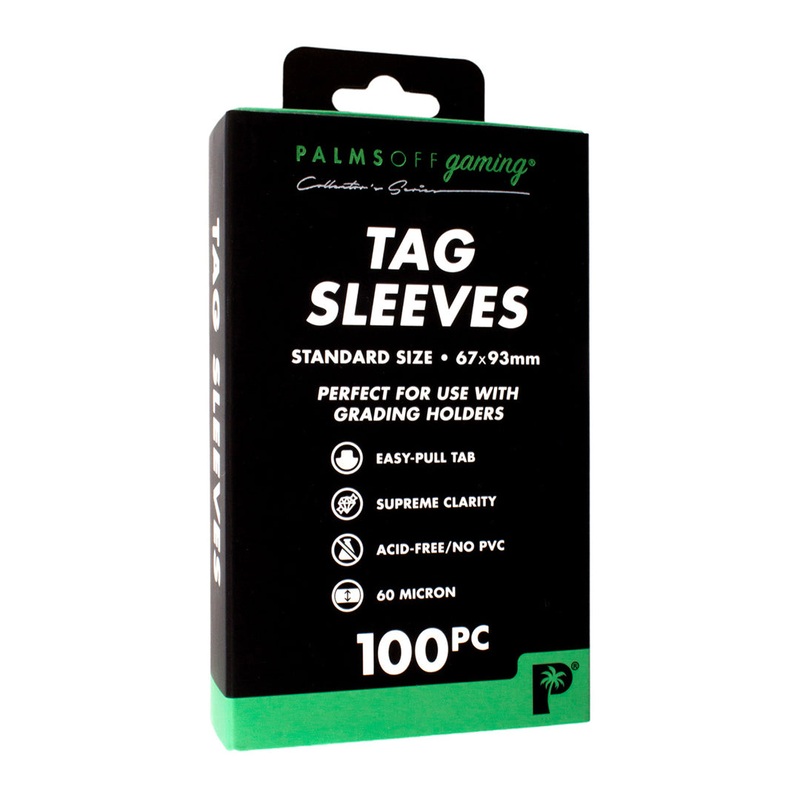 Palms Off Gaming: Tag Sleeves (Standard Size) (100pc)