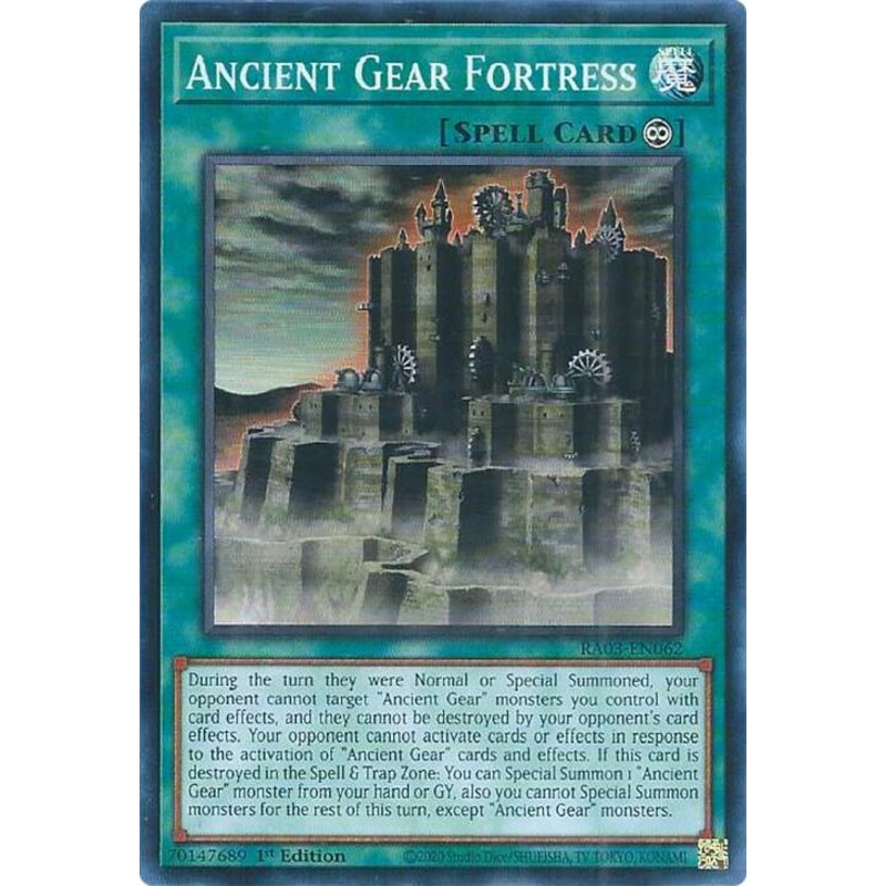 Ancient Gear Fortress [RA03-EN062] Super Rare