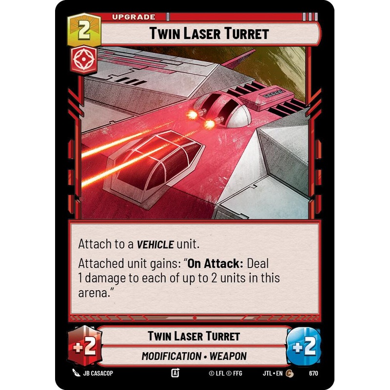 Twin Laser Turret (670) (670) [Jump to Lightspeed]