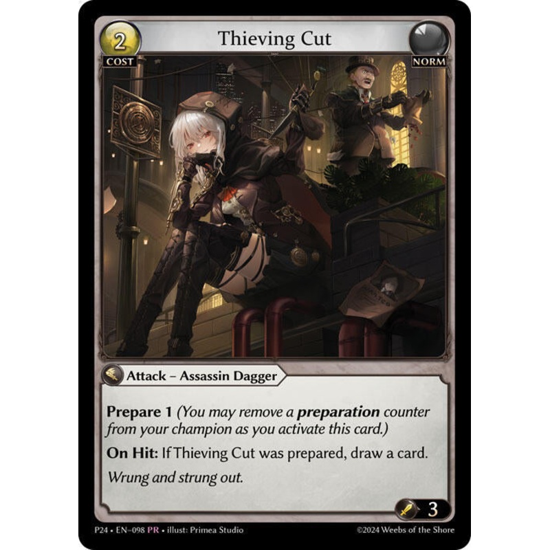 Thieving Cut (098) [Promotional Cards]