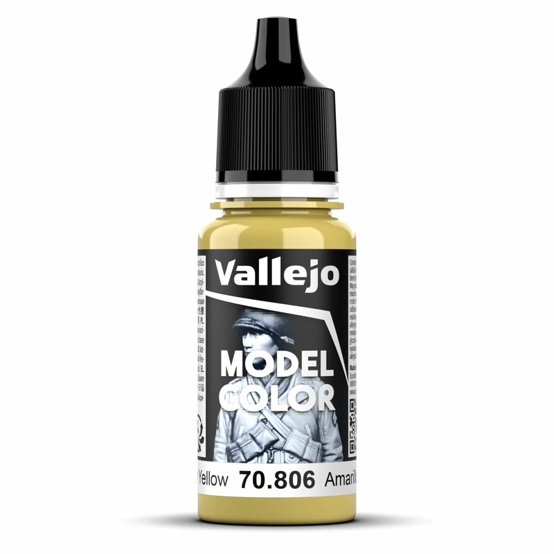 Vallejo Model Colour – German Yellow Paint (Single Bottle 18ml)