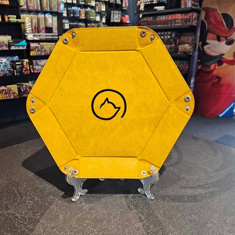 Bea Games Hexagon Dice Tray  – Yellow