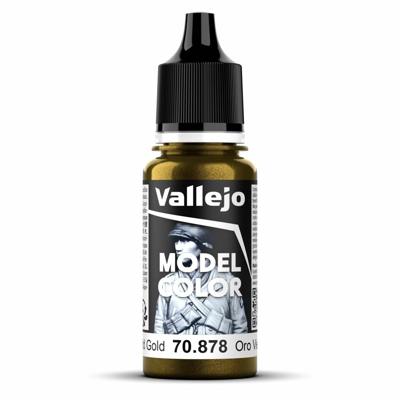 Vallejo Model Colour – Old Gold (Single Bottle 18ml)