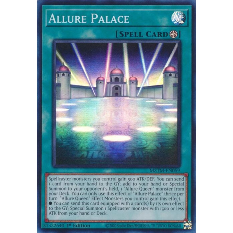 Allure Palace [MZTM-EN059] Super Rare