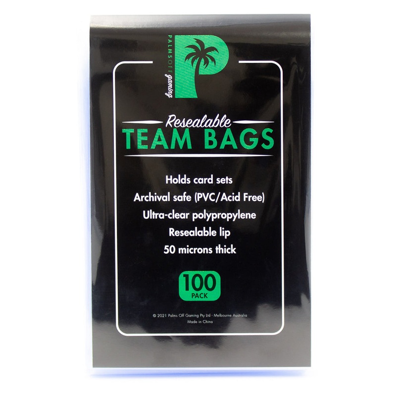 Palms Off Gaming: Team Bags (88x100MM) (100Pack)