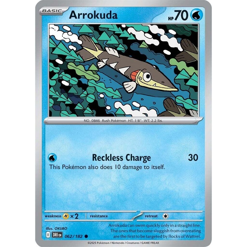 Arrokuda (062/182) [Scarlet & Violet: Destined Rivals]