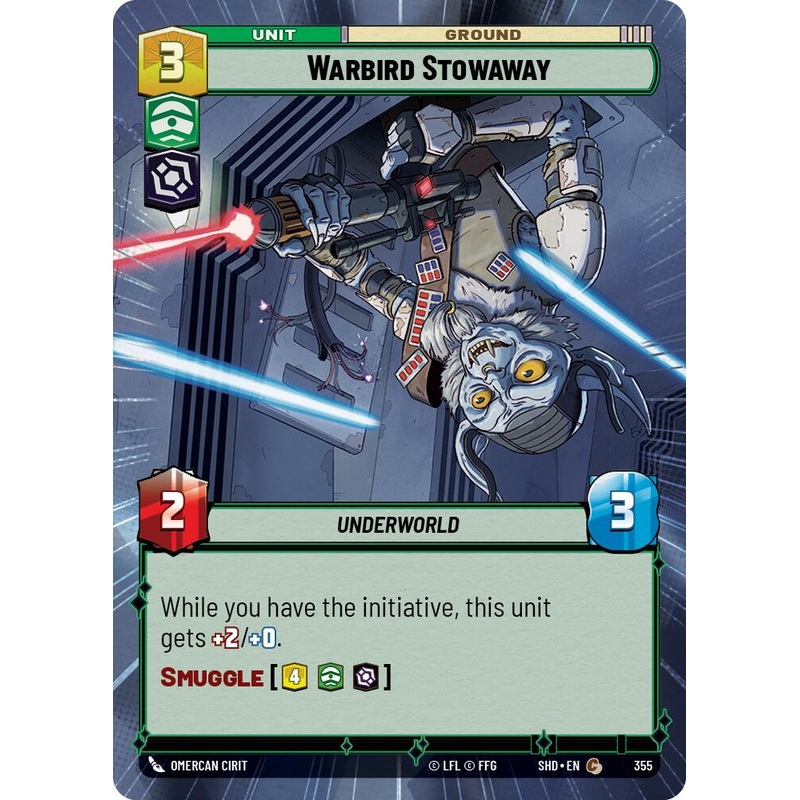 Warbird Stowaway (Hyperspace) (355) [Shadows of the Galaxy]