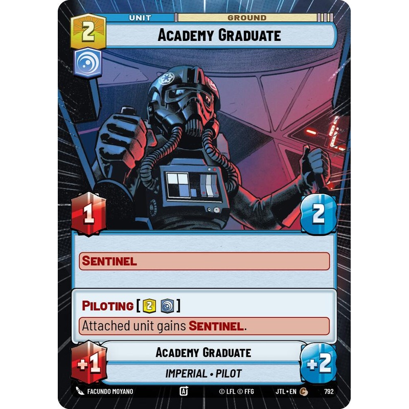 Academy Graduate (792) (Hyperspace Foil) (792) [Jump to Lightspeed]
