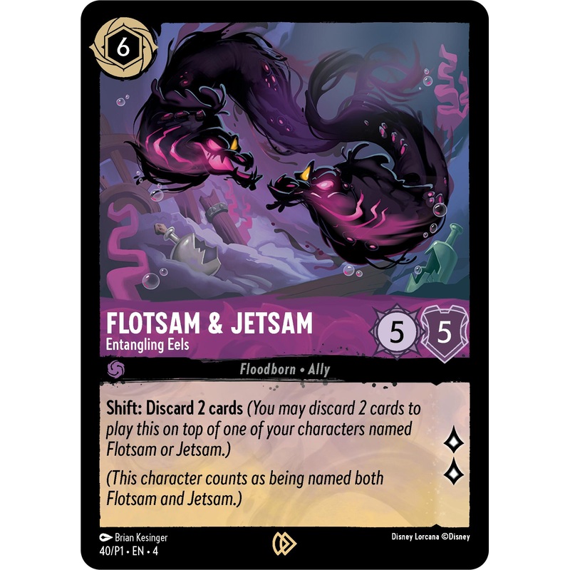 Flotsam & Jetsam – Entangling Eels (40) [Promo Cards]