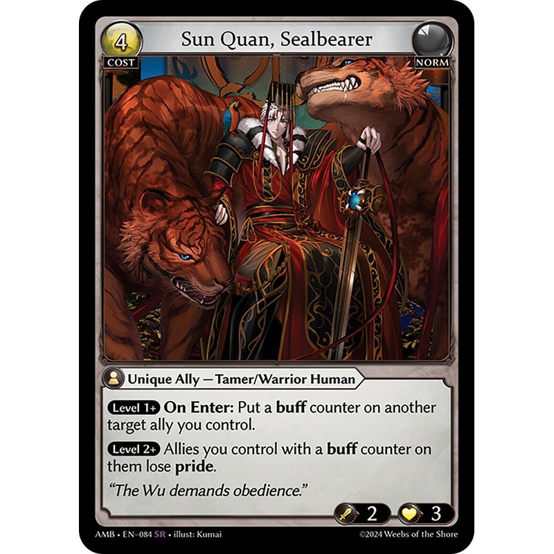 Sun Quan, Sealbearer (084) [Mortal Ambition]